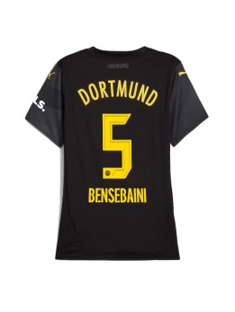 Borussia Dortmund Ramy Bensebaini #5 Zenski Gostujuci Dres 2024-25 Kratak Rukavima